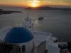 Church at Sunset plus ship