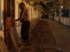 sunrise on the ship