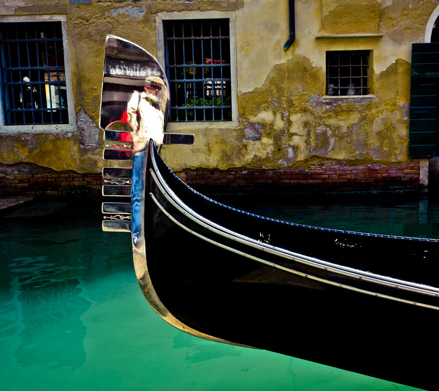 gondola reflection